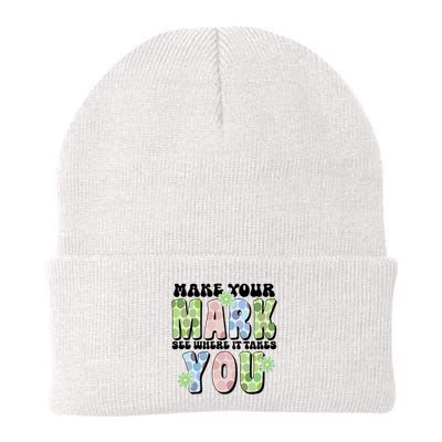 Mark Your Mark See Where It Takes You Dot Day Beanie