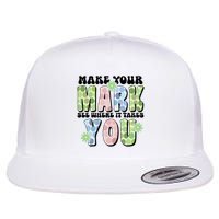 Mark Your Mark See Where It Takes You Dot Day Flatbill Hat