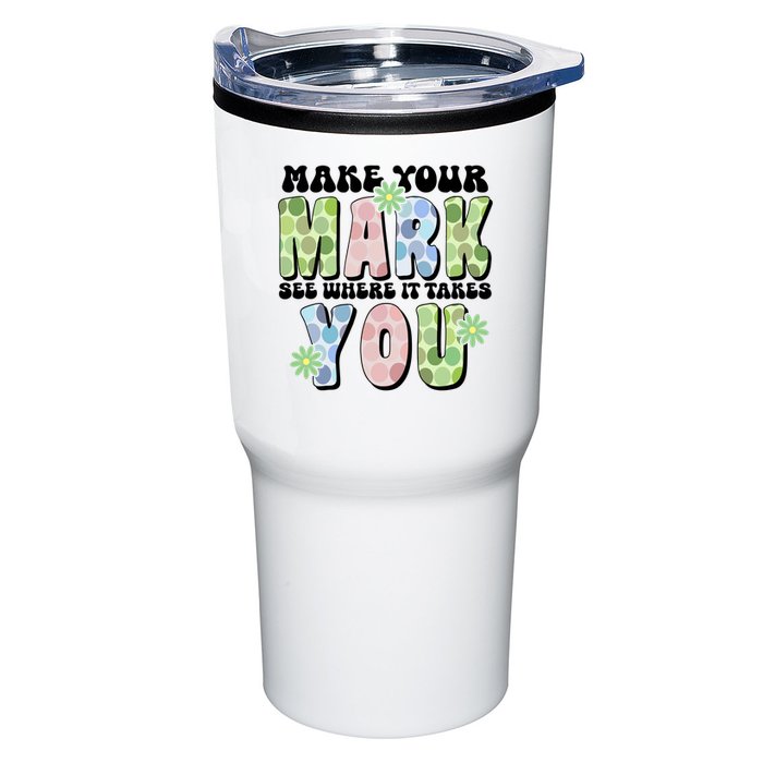 Mark Your Mark See Where It Takes You Dot Day Tumbler