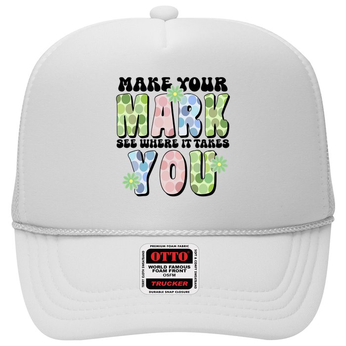 Mark Your Mark See Where It Takes You Dot Day Hat