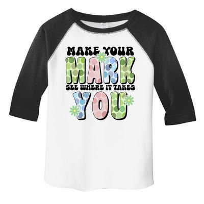 Mark Your Mark See Where It Takes You Dot Day Toddler Fine Jersey T-Shirt