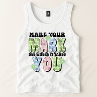 Mark Your Mark See Where It Takes You Dot Day Tank Top