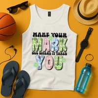 Mark Your Mark See Where It Takes You Dot Day Tank Top