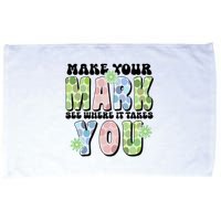 Mark Your Mark See Where It Takes You Dot Day Microfiber Hand Towel