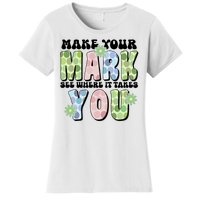 Mark Your Mark See Where It Takes You Dot Day Women's T-Shirt