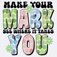 Mark Your Mark See Where It Takes You Dot Day Wool Snapback Cap