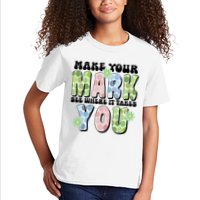 Mark Your Mark See Where It Takes You Dot Day Kids T-Shirt