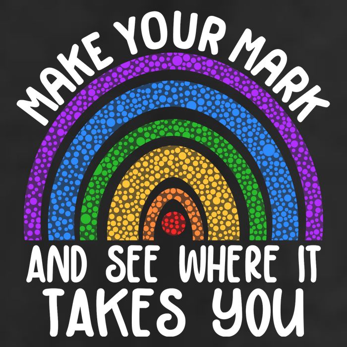 Make Your Mark And See Where It Takes You International Dot Day Cool Comfort Performance Bucket Hat