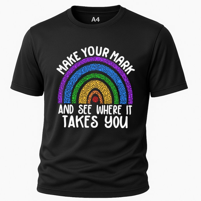 Make Your Mark And See Where It Takes You International Dot Day Performance Shirt
