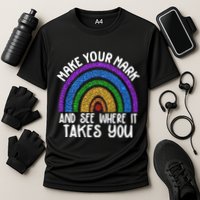 Make Your Mark And See Where It Takes You International Dot Day Performance Shirt