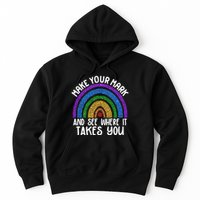 Make Your Mark And See Where It Takes You International Dot Day Hoodie