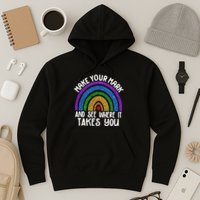 Make Your Mark And See Where It Takes You International Dot Day Hoodie