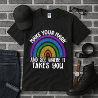 Make Your Mark And See Where It Takes You International Dot Day Tall T-Shirt