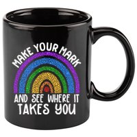 Make Your Mark And See Where It Takes You International Dot Day 11oz C Handle Ceramic Mug