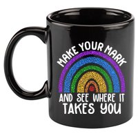 Make Your Mark And See Where It Takes You International Dot Day 11oz C Handle Ceramic Mug
