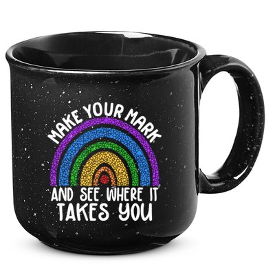 Make Your Mark And See Where It Takes You International Dot Day 15oz Campfire Ceramic Mug