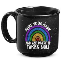 Make Your Mark And See Where It Takes You International Dot Day 15oz Campfire Ceramic Mug