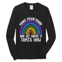 Make Your Mark And See Where It Takes You International Dot Day Tall Long Sleeve T-Shirt
