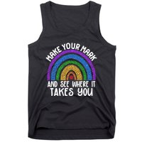 Make Your Mark And See Where It Takes You International Dot Day Tank Top