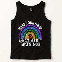 Make Your Mark And See Where It Takes You International Dot Day Tank Top