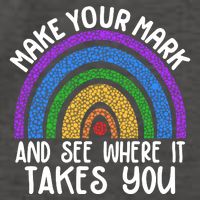 Make Your Mark And See Where It Takes You International Dot Day Vector Backpack