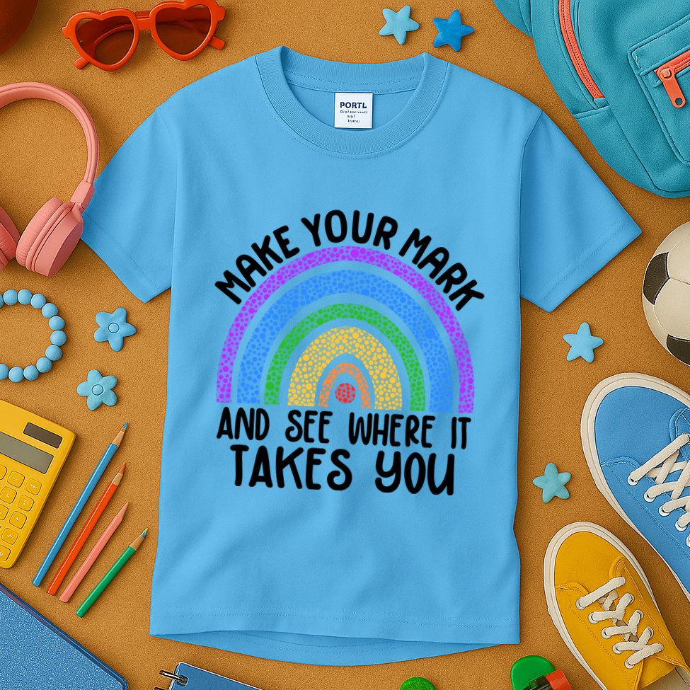Make Your Mark And See Where It Takes You International Dot Day Kids T-Shirt
