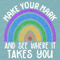 Make Your Mark And See Where It Takes You International Dot Day Sueded Cloud Jersey T-Shirt