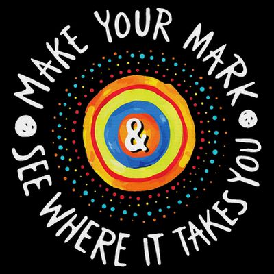 Make Your Mark International Dot Day Girls Boys Colorful T-Shirt