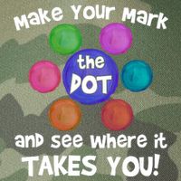 Make Your Mark And See Where It Takes You Dot Day Legacy Tie Dye Trucker Hat