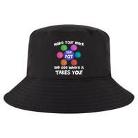 Make Your Mark And See Where It Takes You Dot Day Cool Comfort Performance Bucket Hat