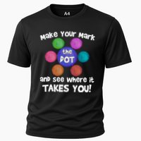 Make Your Mark And See Where It Takes You Dot Day Cooling Performance Crew T-Shirt
