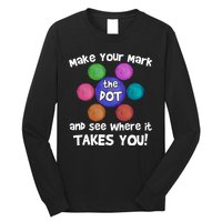 Make Your Mark And See Where It Takes You Dot Day Long Sleeve Shirt