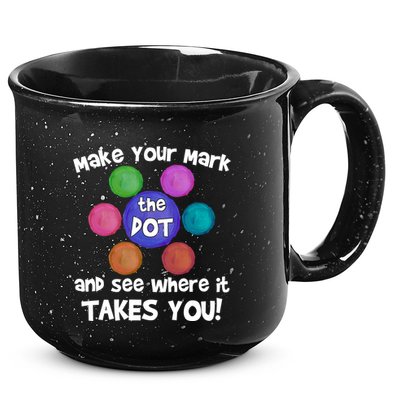 Make Your Mark And See Where It Takes You Dot Day 15oz Campfire Ceramic Mug