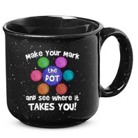 Make Your Mark And See Where It Takes You Dot Day 15oz Campfire Ceramic Mug