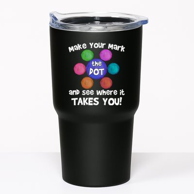 Make Your Mark And See Where It Takes You Dot Day Tumbler