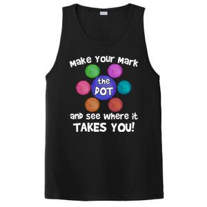 Make Your Mark And See Where It Takes You Dot Day PosiCharge Competitor Tank