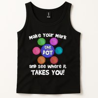 Make Your Mark And See Where It Takes You Dot Day Tank Top