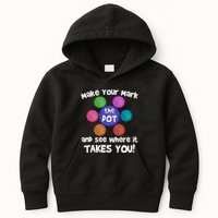Make Your Mark And See Where It Takes You Dot Day Kids Hoodie