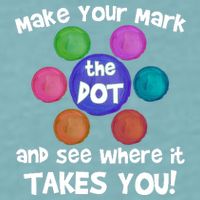 Make Your Mark And See Where It Takes You Dot Day Sueded Cloud Jersey T-Shirt