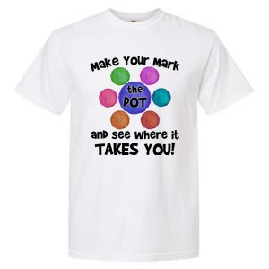 Make Your Mark And See Where It Takes You Dot Day Garment-Dyed Heavyweight T-Shirt