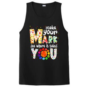 Make Your Mark And See Where It Takes You Dot Day PosiCharge Competitor Tank