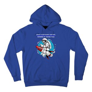 Make Your Mark And See Where It Takes You Dot Day Meaningful Gift Hoodie