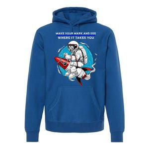 Make Your Mark And See Where It Takes You Dot Day Meaningful Gift Premium Hoodie