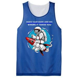 Make Your Mark And See Where It Takes You Dot Day Meaningful Gift Mesh Reversible Basketball Jersey Tank