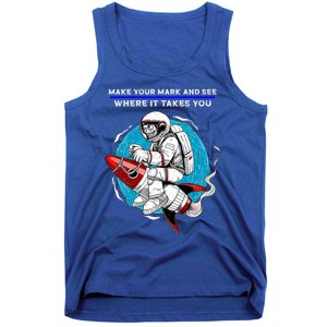 Make Your Mark And See Where It Takes You Dot Day Meaningful Gift Tank Top