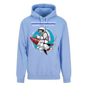 Make Your Mark And See Where It Takes You Dot Day Meaningful Gift Unisex Surf Hoodie