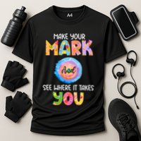 Make Your Mark Dot Day See Where It Takes You Gift Performance Shirt