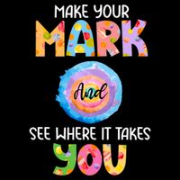 Make Your Mark Dot Day See Where It Takes You Gift Sustainable Bucket Hat