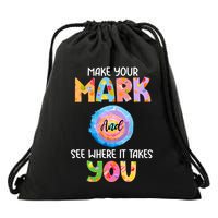 Make Your Mark Dot Day See Where It Takes You Gift Drawstring Bag