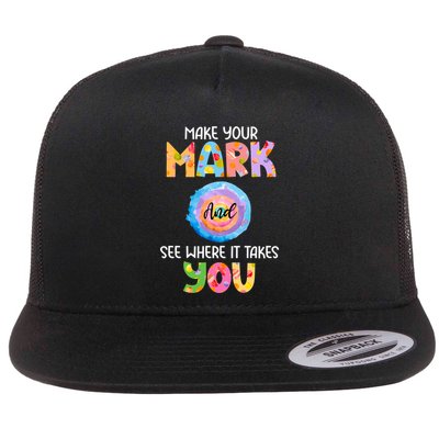 Make Your Mark Dot Day See Where It Takes You Gift Flatbill Hat